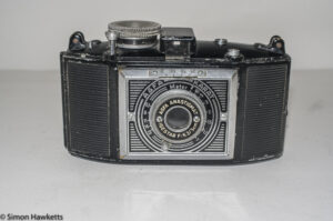 Agfa Karat 6.3 Art Deco - Front view with lens unit in