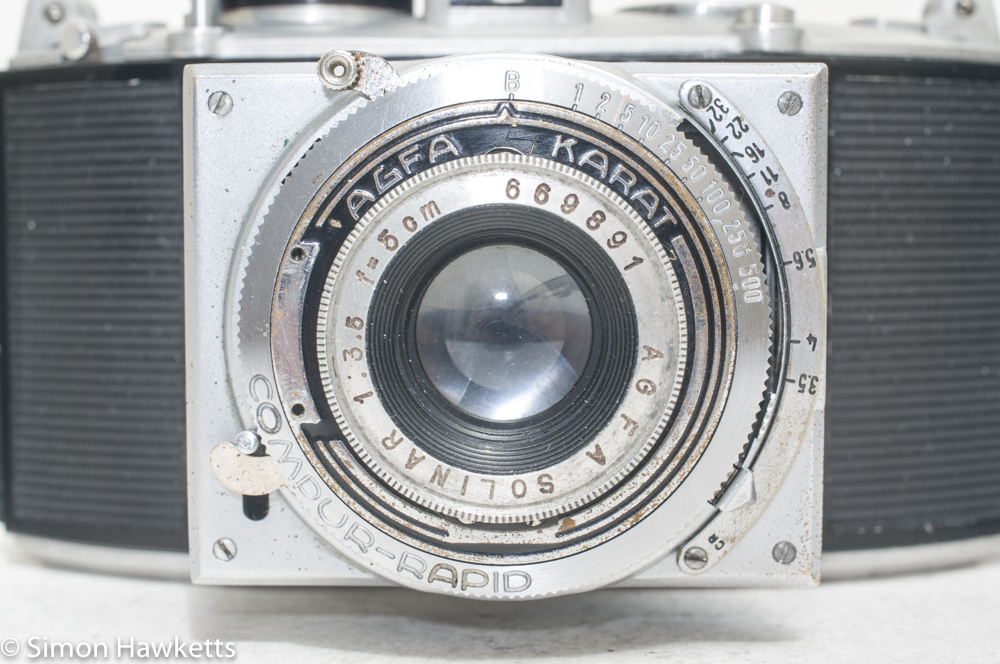 agfa karat f 3 5 viewfinder camera compur rapid shutter