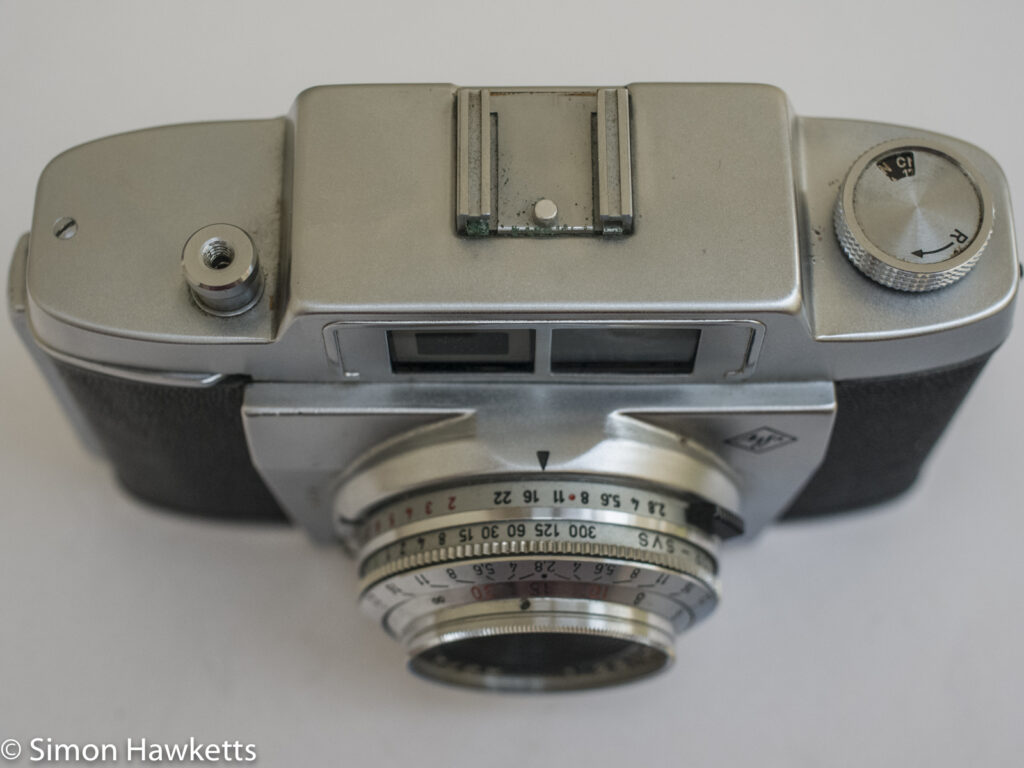agfa silette shutter speed aperture and focus