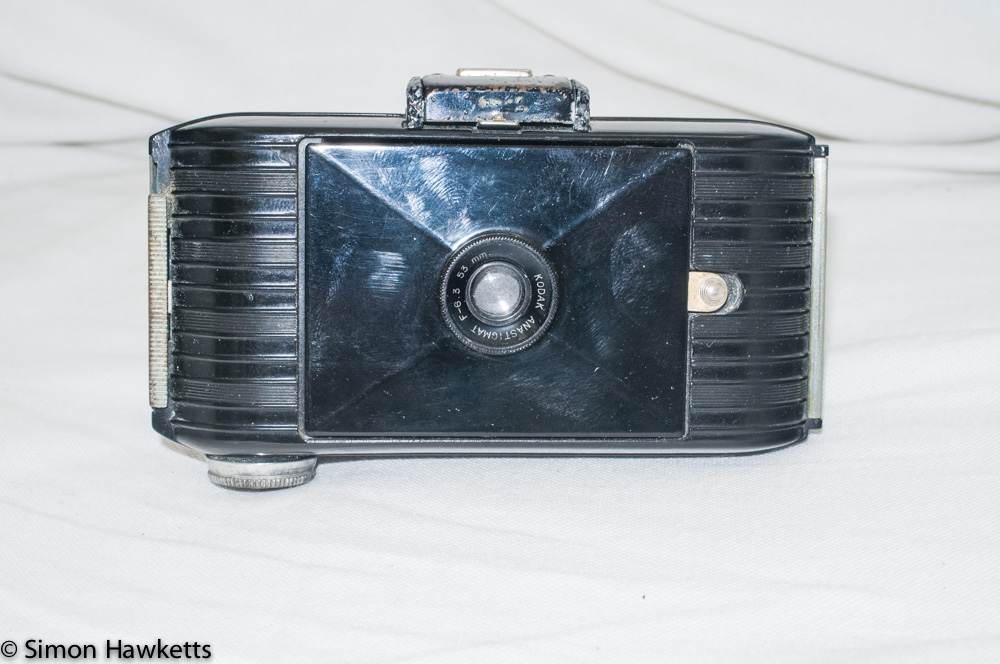 art deco bantam with lens collapsed
