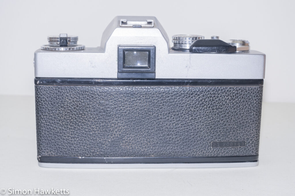Ricoh Singlex II 35mm Camera - Back of camera