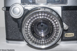 Beauty Beaumat 35mm rangefinder - light cell around lens