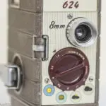 Bell & Howell 624 8mm movie camera controls