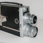 Bell & Howell 200EE cine camera - side view