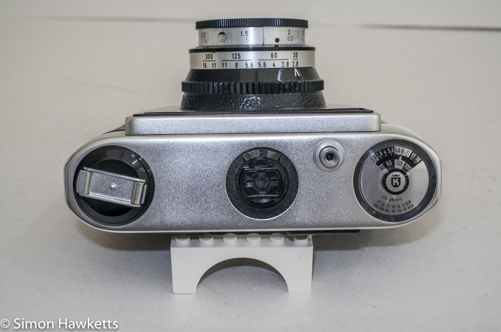 boots pacemaker cm 35mm viewfinder camera top panel