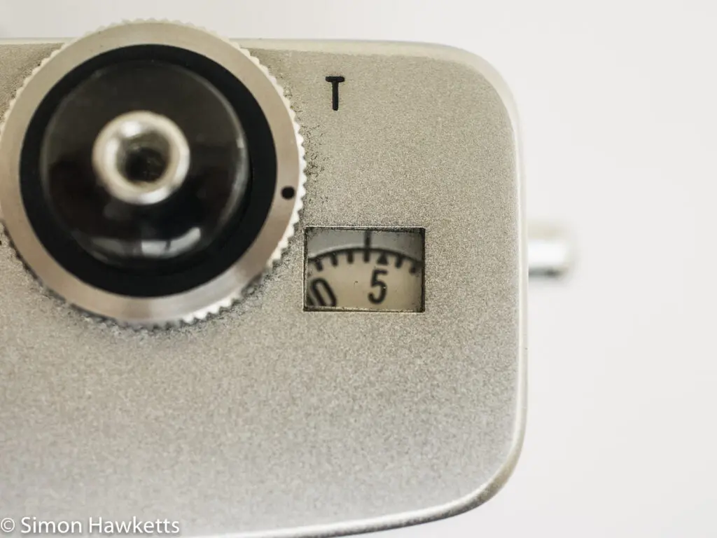 Canon Canonet - Frame counter + T setting