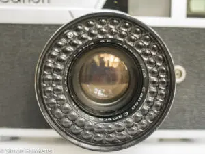 Canon Canonet - light cell round lens