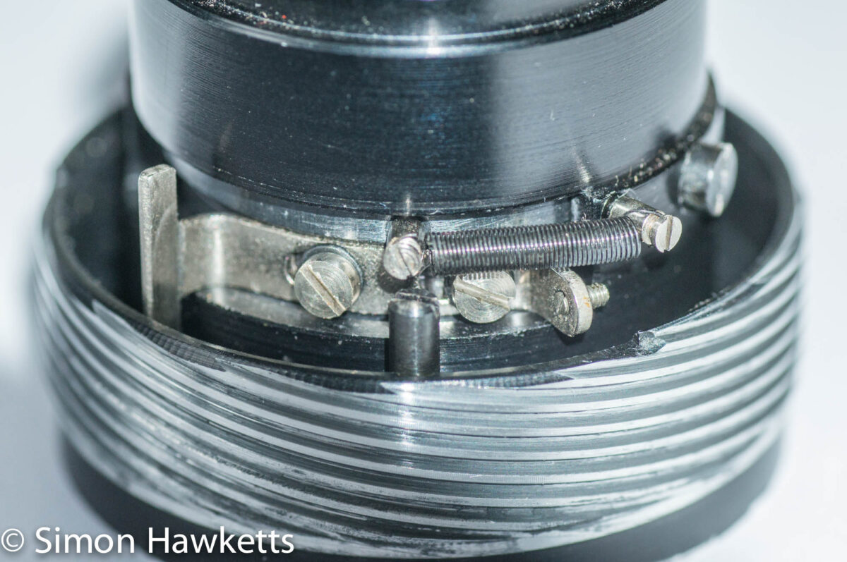Carl Jeiss Jena 50mm front lens assembly