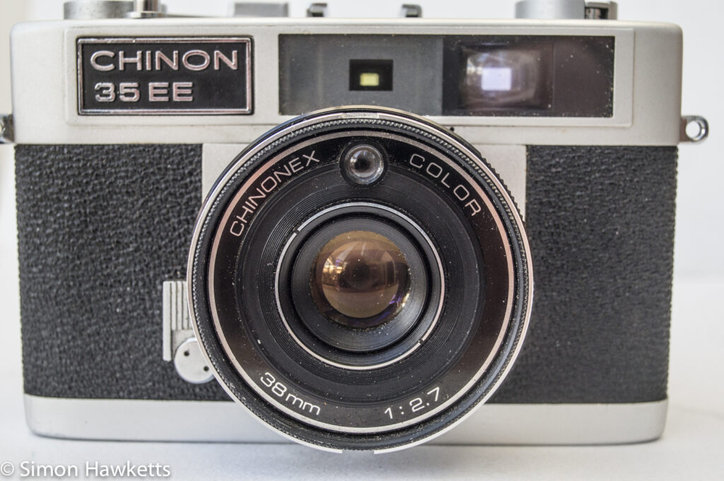 chinon 35 ee lens with light cell