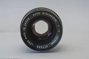 Chinon CS - 50mm f/1.7 lens