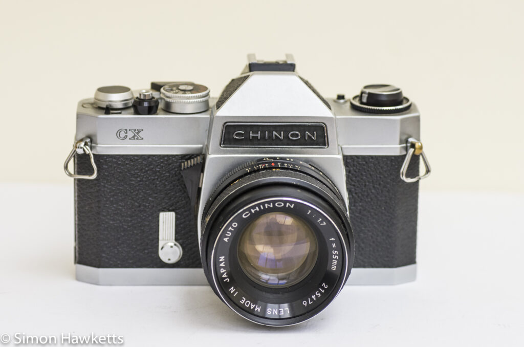 Chinon CX 35mm slr with auto chinon 55mm f/1.7 lens