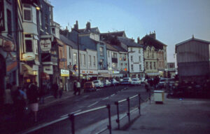 discovered colour slides a seaside town