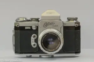 Edixa flex 35mm single lens reflex camera