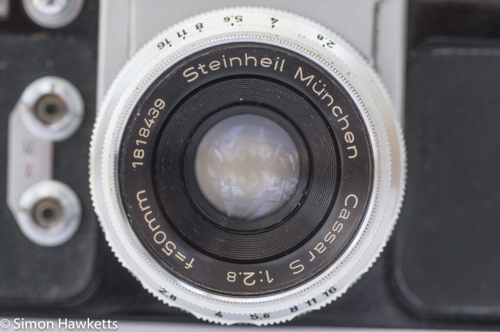 Edixa flex with Steinheil Munchen Cassar S 50mm f/2.8