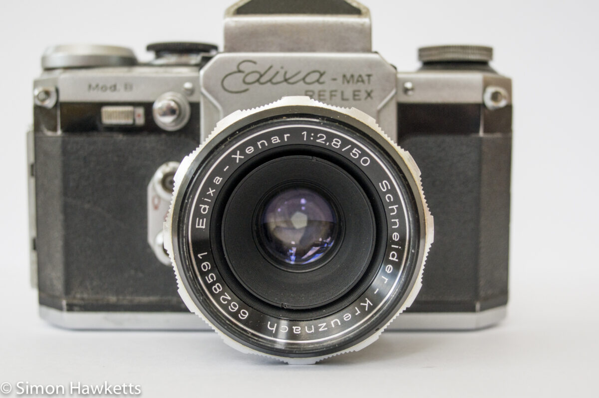 The Rather Flimsy Edixa-Mat Reflex B SLR Camera - Everything Vintage