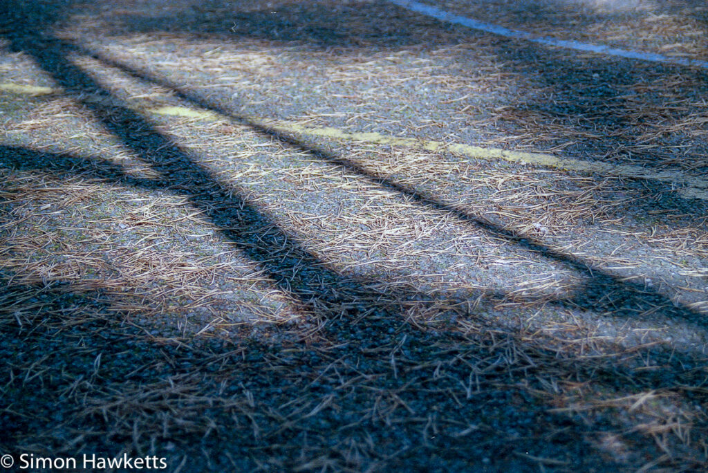 elveden forest centerparcs on film tennis court shadows