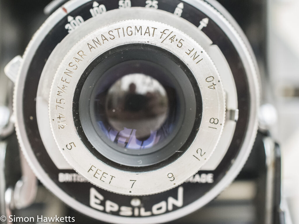 ensign selfix 1620 lens detail