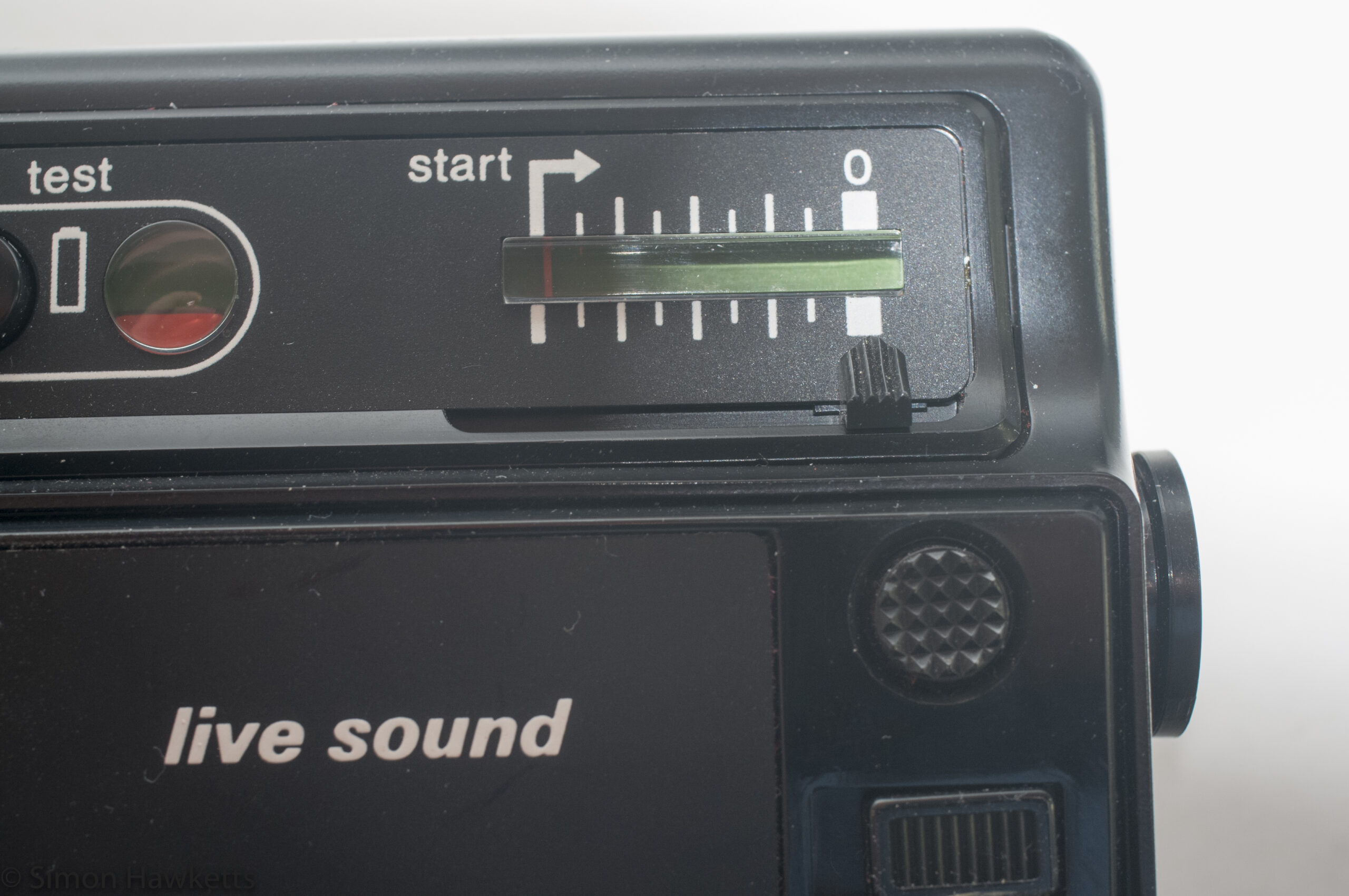 Eumig Sound 31 XL cine camera - film remaining indicator