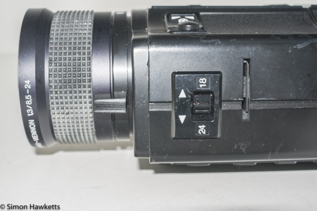 Eumig Sound 31 XL cine camera - frame rate selection