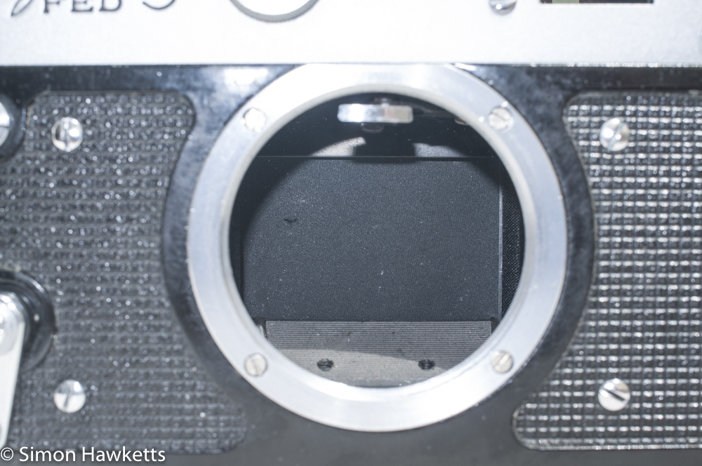 Fed 3 rangefinder camera - Shutter curtain