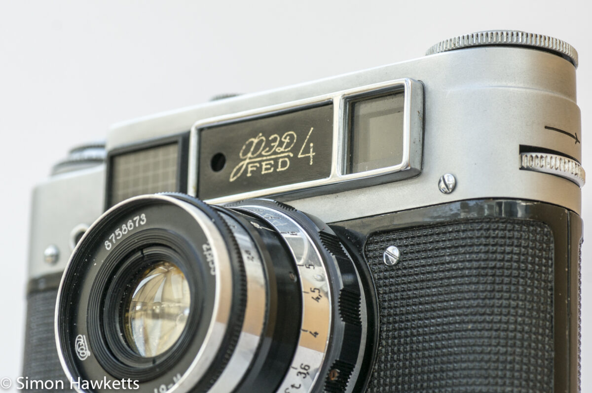Fed 4 35mm rangefinder film camera