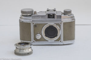 Finetta 88 camera - lens removed