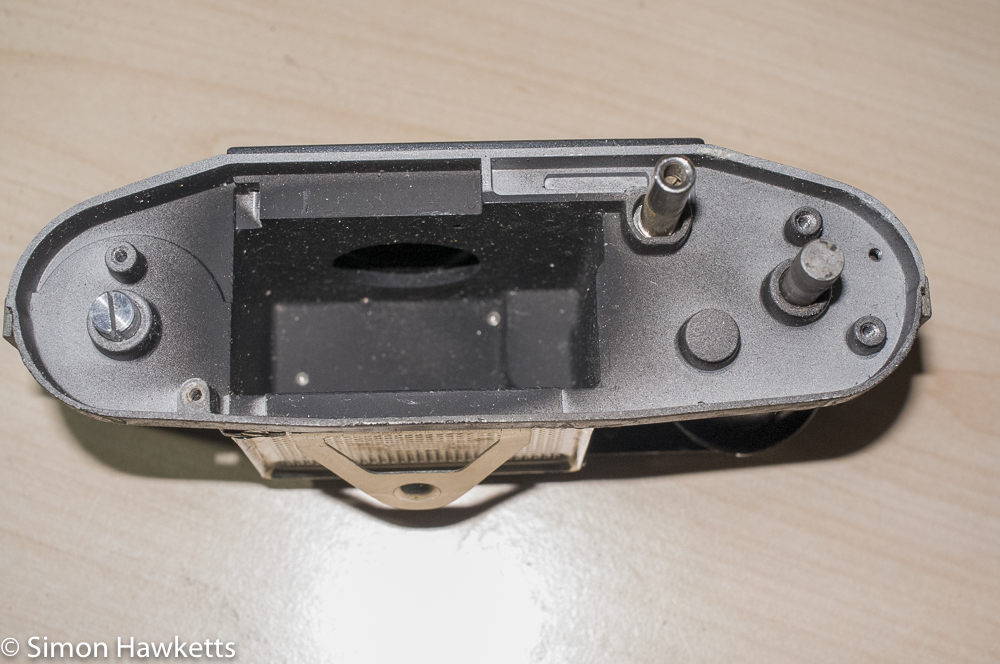 Finetta 88 camera - top plate removed