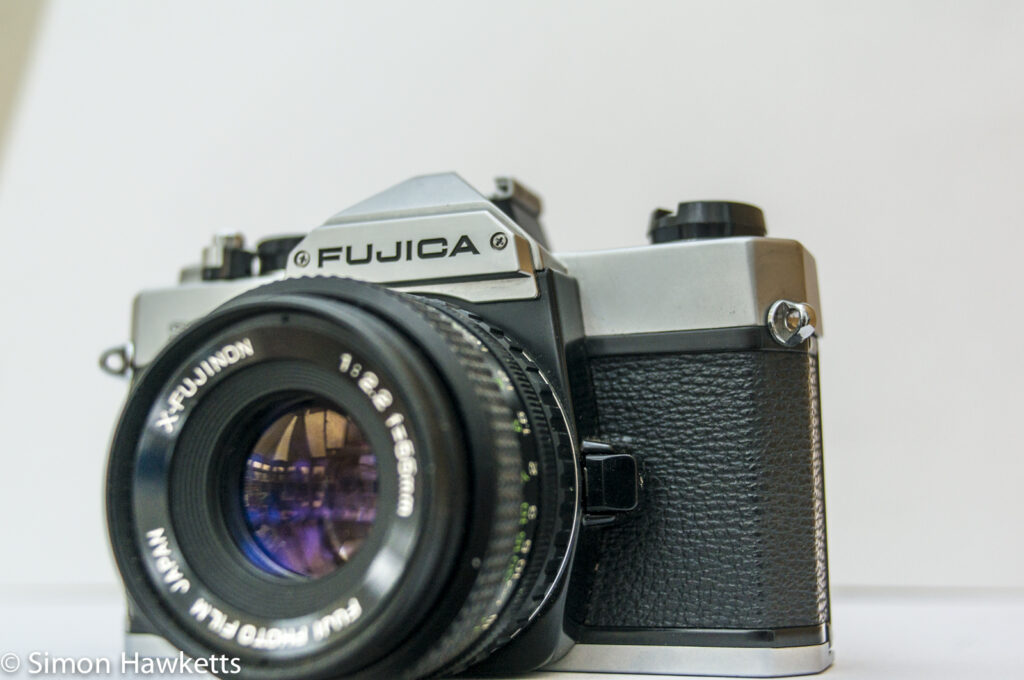 fujica stx 1 35mm slr complete with lens