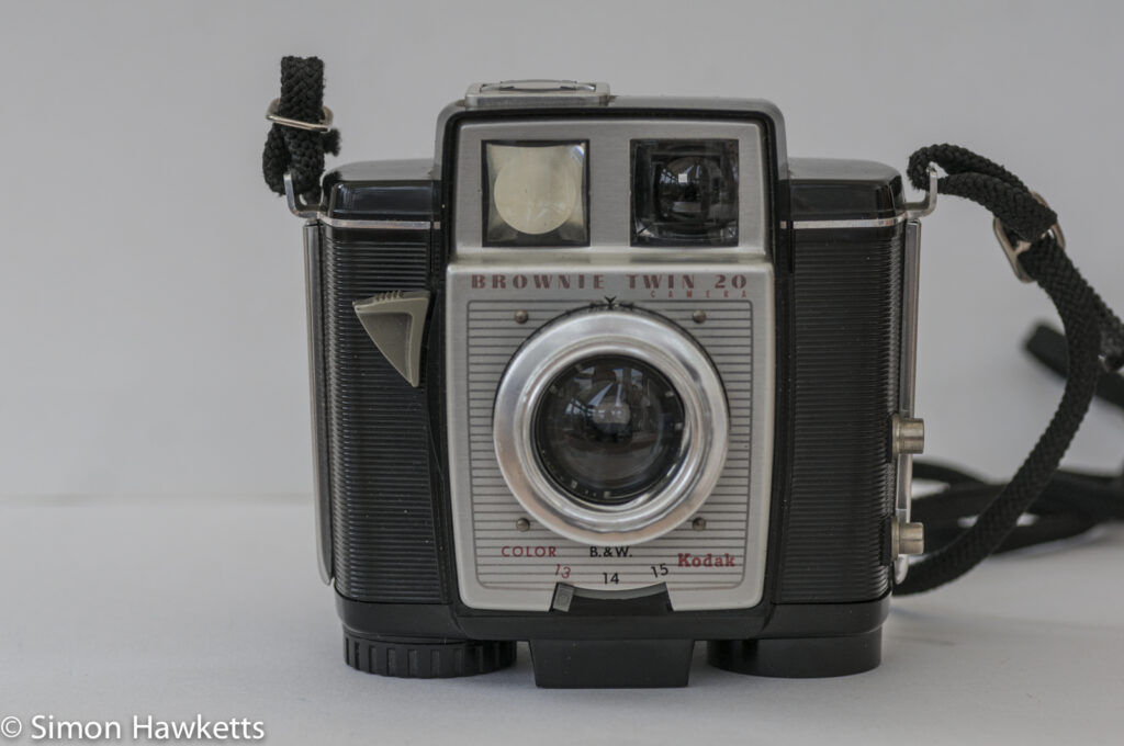 Kodak Brownie Twin 20 roll film camera