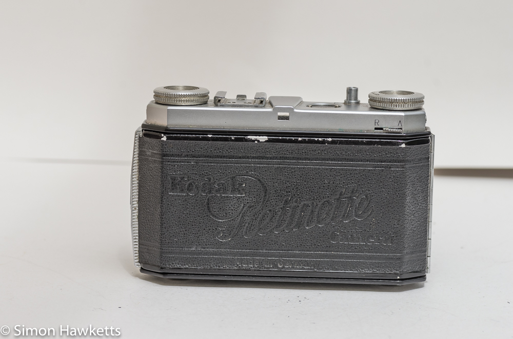 Kodak Retinette Type 017 35mm folding camera - back of camera