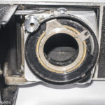 Kodak Retina IIc with shutter removed from body