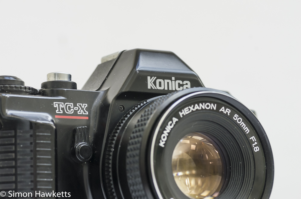 Konica TC-X DX 35mm manual focus vintage camera