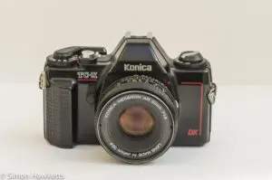 Konica TC-X DX manual focus 35mm film camera