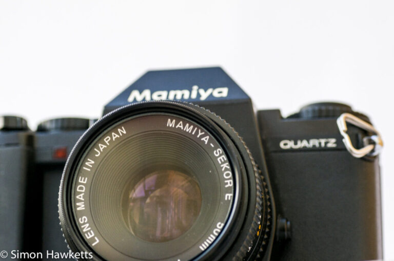 Mamiya ZM Quartz 35mm slr camera