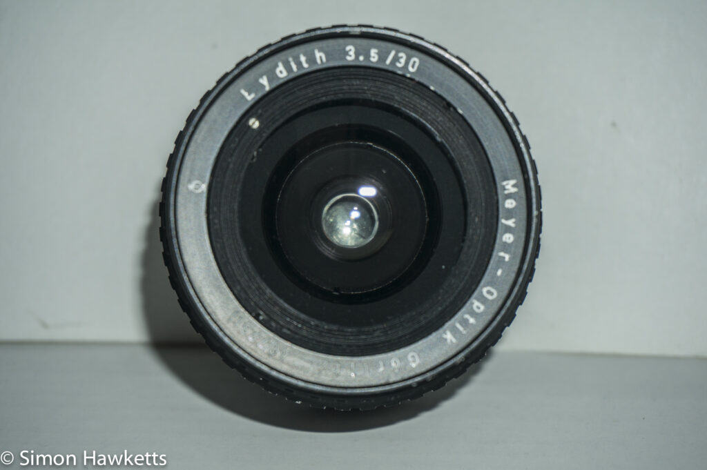 meyer optik lydith m42 front view