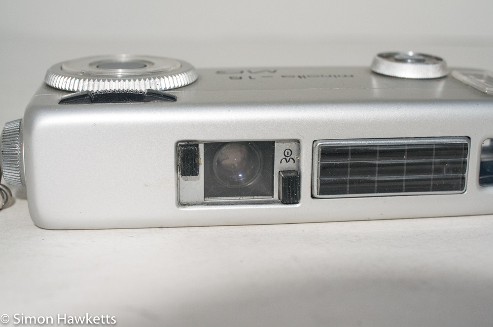 Minolta 16 MG miniature 16mm camera - close up filter