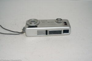 Minolta 16 MG miniature 16mm camera - lens closed