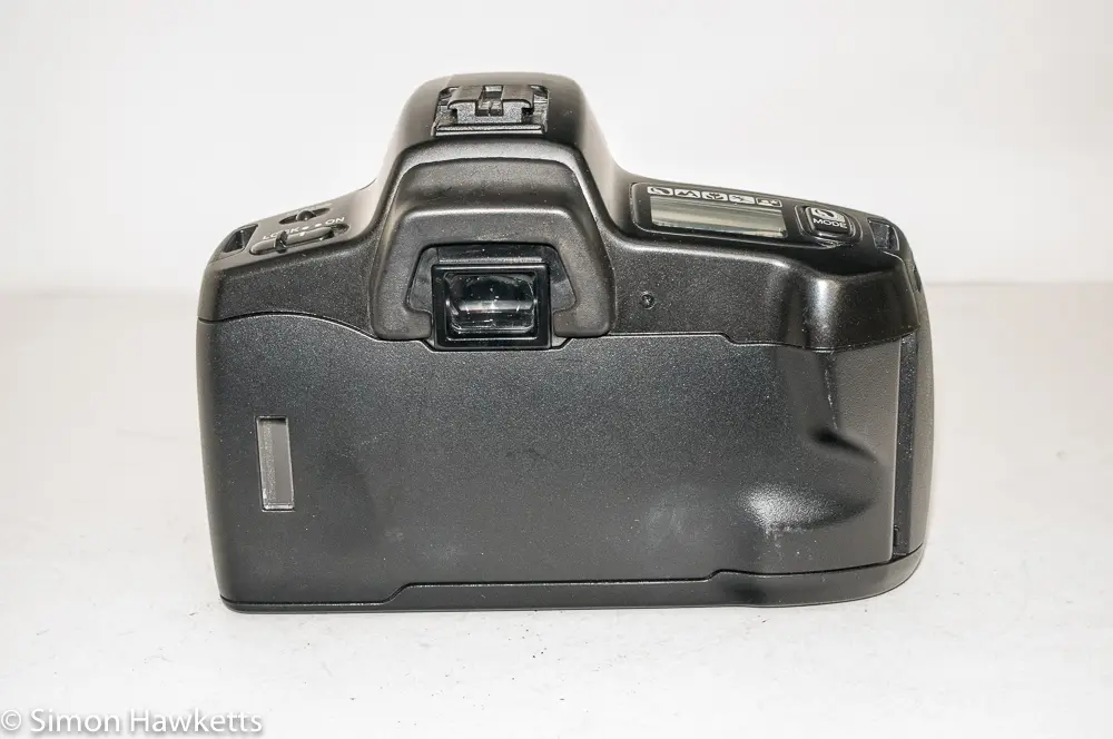 Minolta Dynax 300si 35mm autofocus camera - back of camera