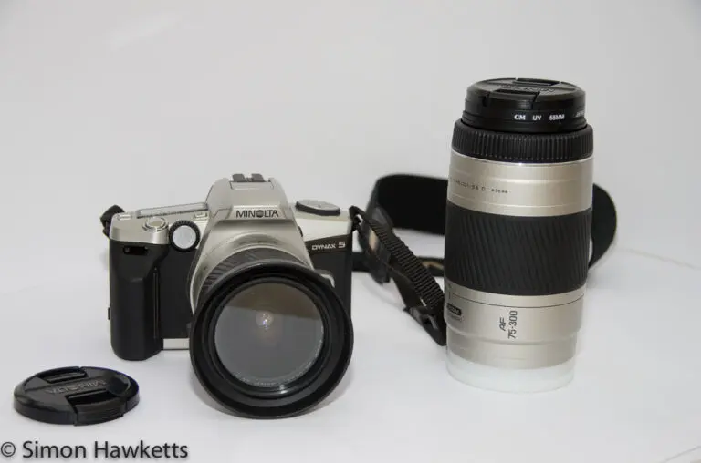 Minolta Dynax 5 - complete kit