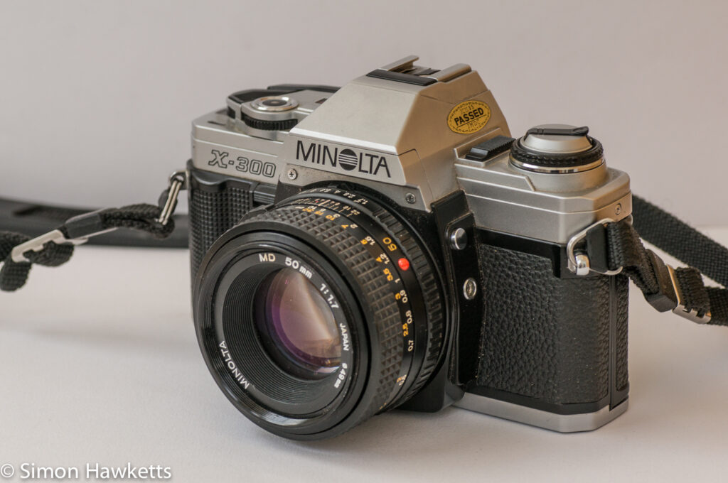 Minolta X-300 side view