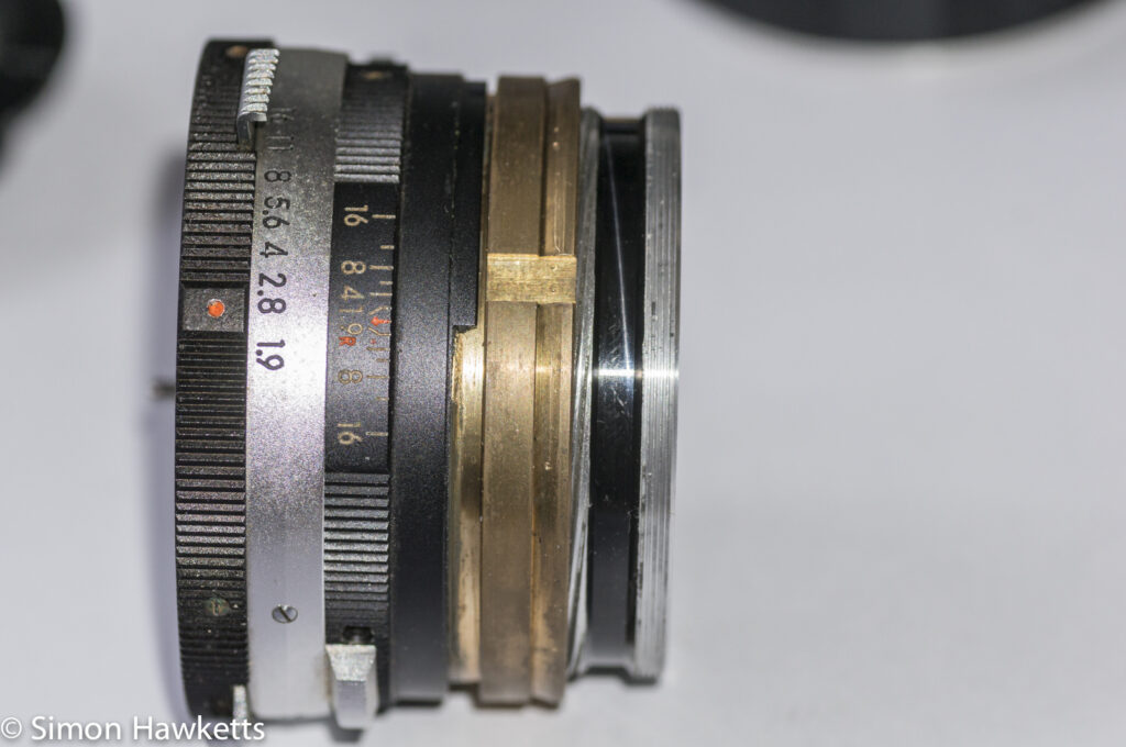 miranda 50mm f 1 9 cla unscrewing the helicoid