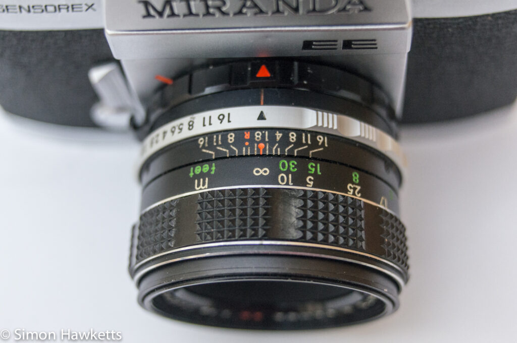 Miranda Sensorex EE Camera set to auto