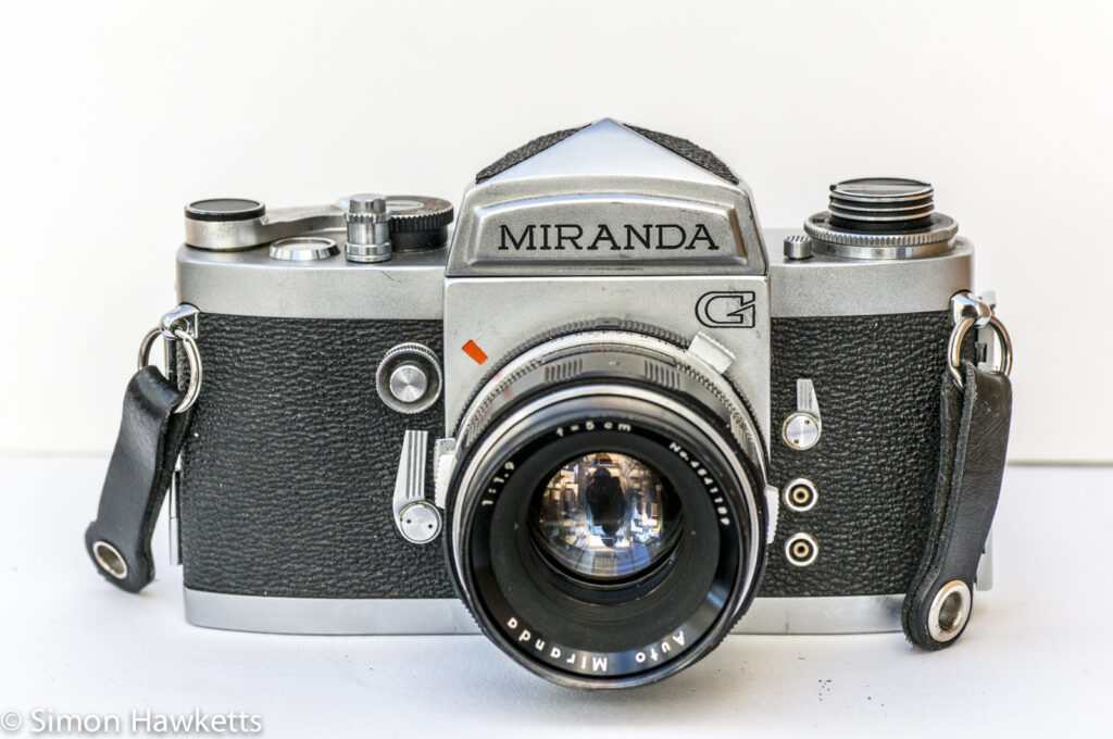 Miranda G 35mm slr camera