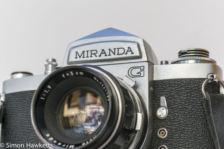 Miranda G 35mm slr camera