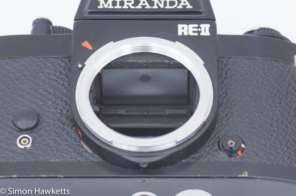 Miranda Sensomat RE-II 35mm slr - standard miranda dual mount