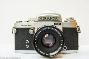 Miranda Sensomat RE 35mm slr camera
