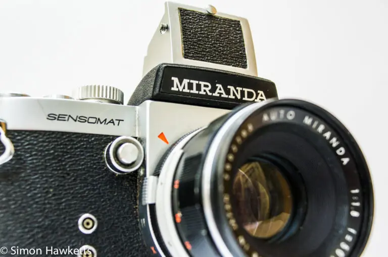 Miranda Sensomat RE 35mm slr camera