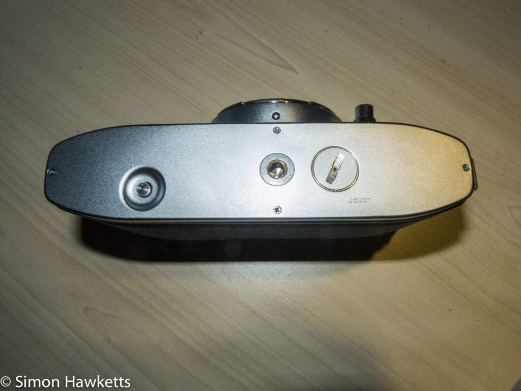 Miranda Sensomat shutter repair - camera upside down