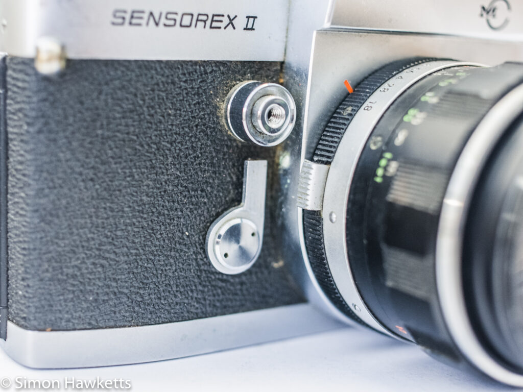 miranda sensorex ii 35mm slr self timer and lens release