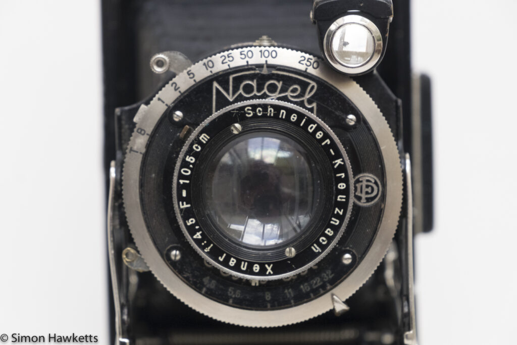 Nagel Vollenda compur shutter and lens